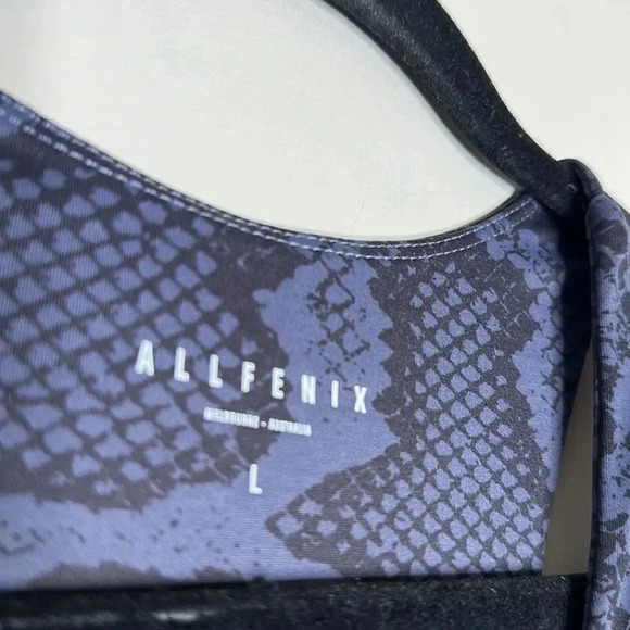 All Fenix  Blue Sports Bra - Picture 8 of 11